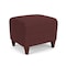 Lesro Siena Lounge Reception 1 Seat Bench, Walnut, RF Nebbiolo Upholstery SN1001 - alternate 3